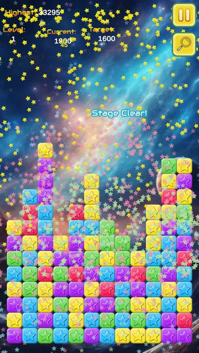Capturas de tela do Pop Star Never Stop