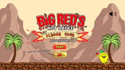 Tangkapan layar Big Reds Hot Sauce Adventure