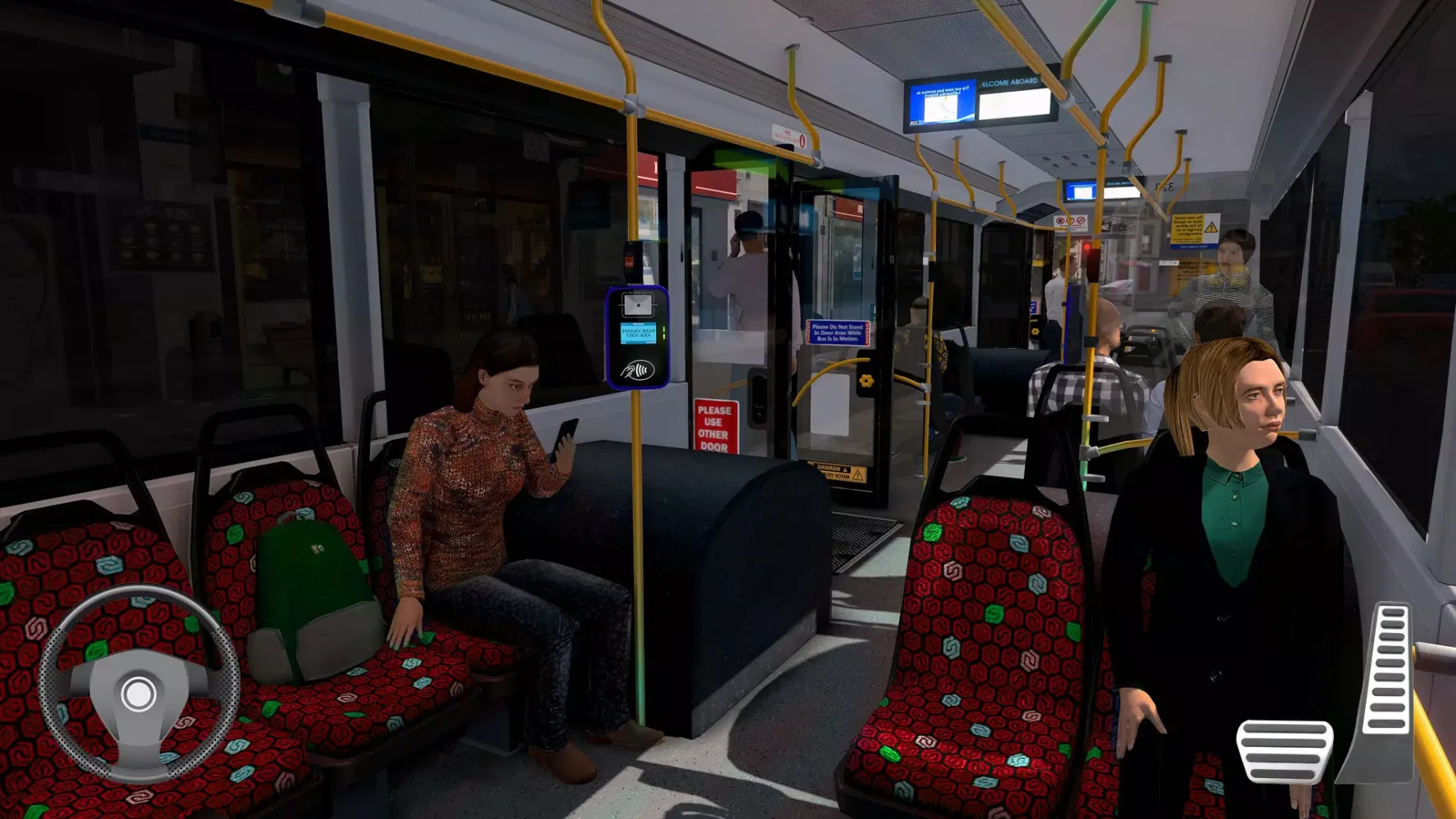 Zrzuty ekranu Electric Bus : City Bus Games
