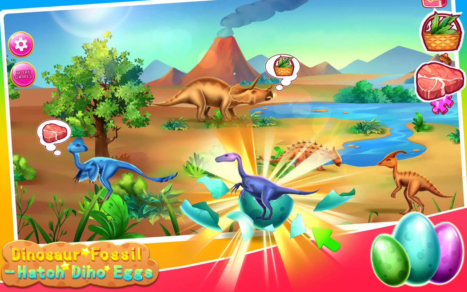 Dinosaur Fossil Hatch Dino Egg Screenshots