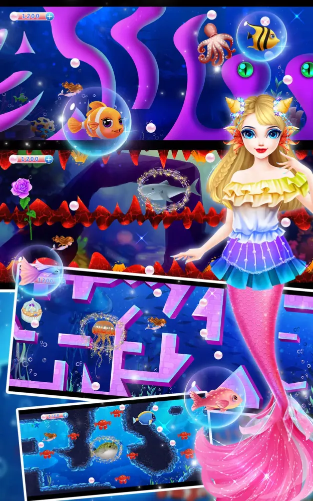 Fashion mermaid Palace应用截图
