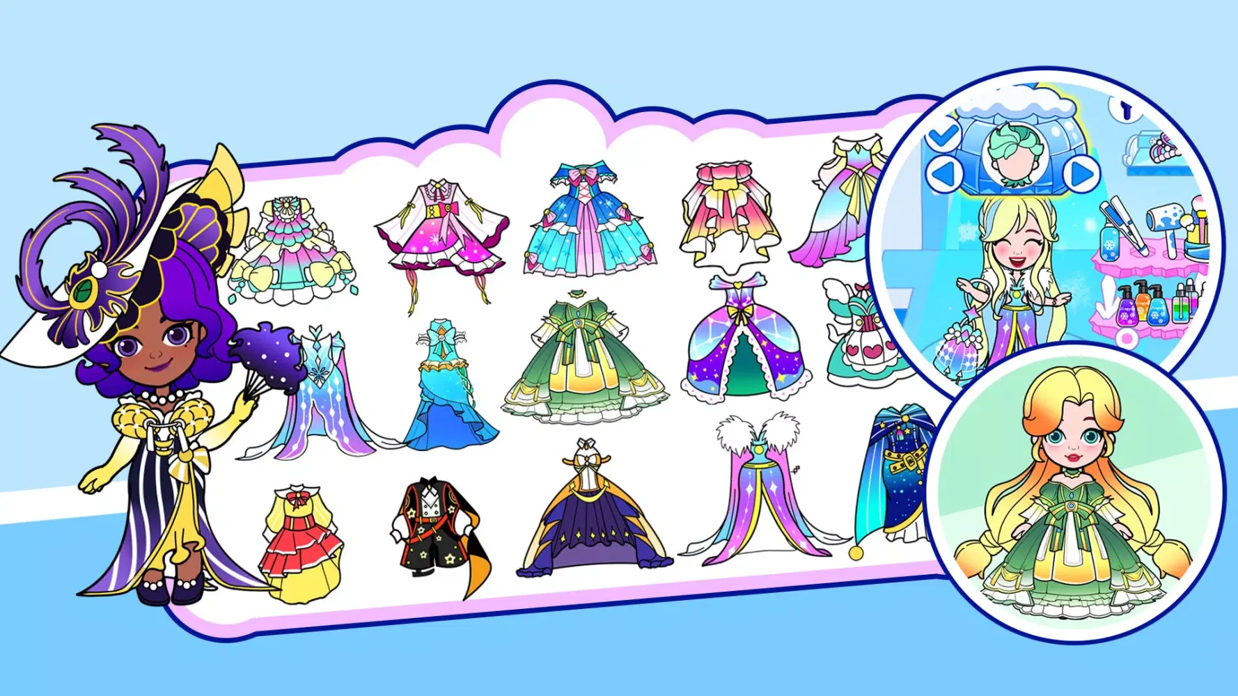 ภาพหน้าจอของ Ice Princess World Castle Life