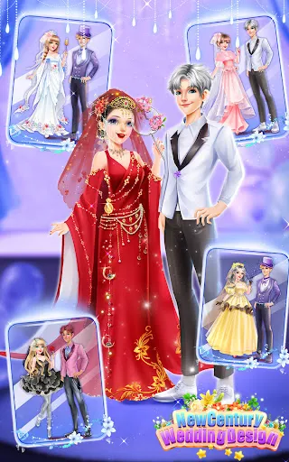 Century Wedding dressup Design Screenshots