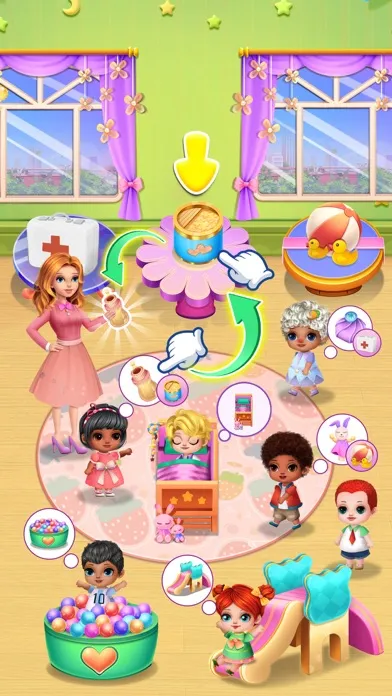 Capturas de tela do Nursery Care Nanny - Newborn
