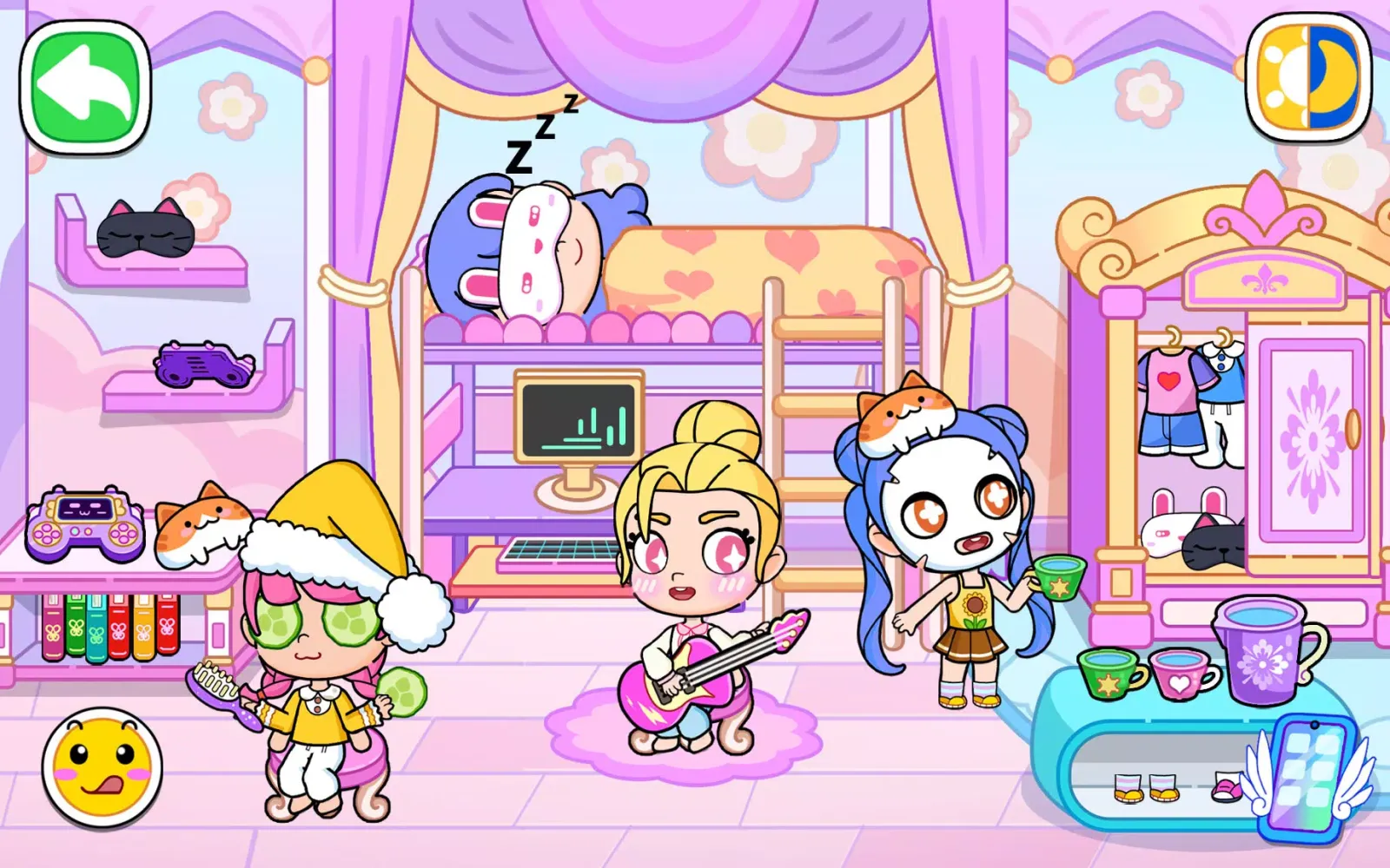 Captures d'écran de Tada World：School Life