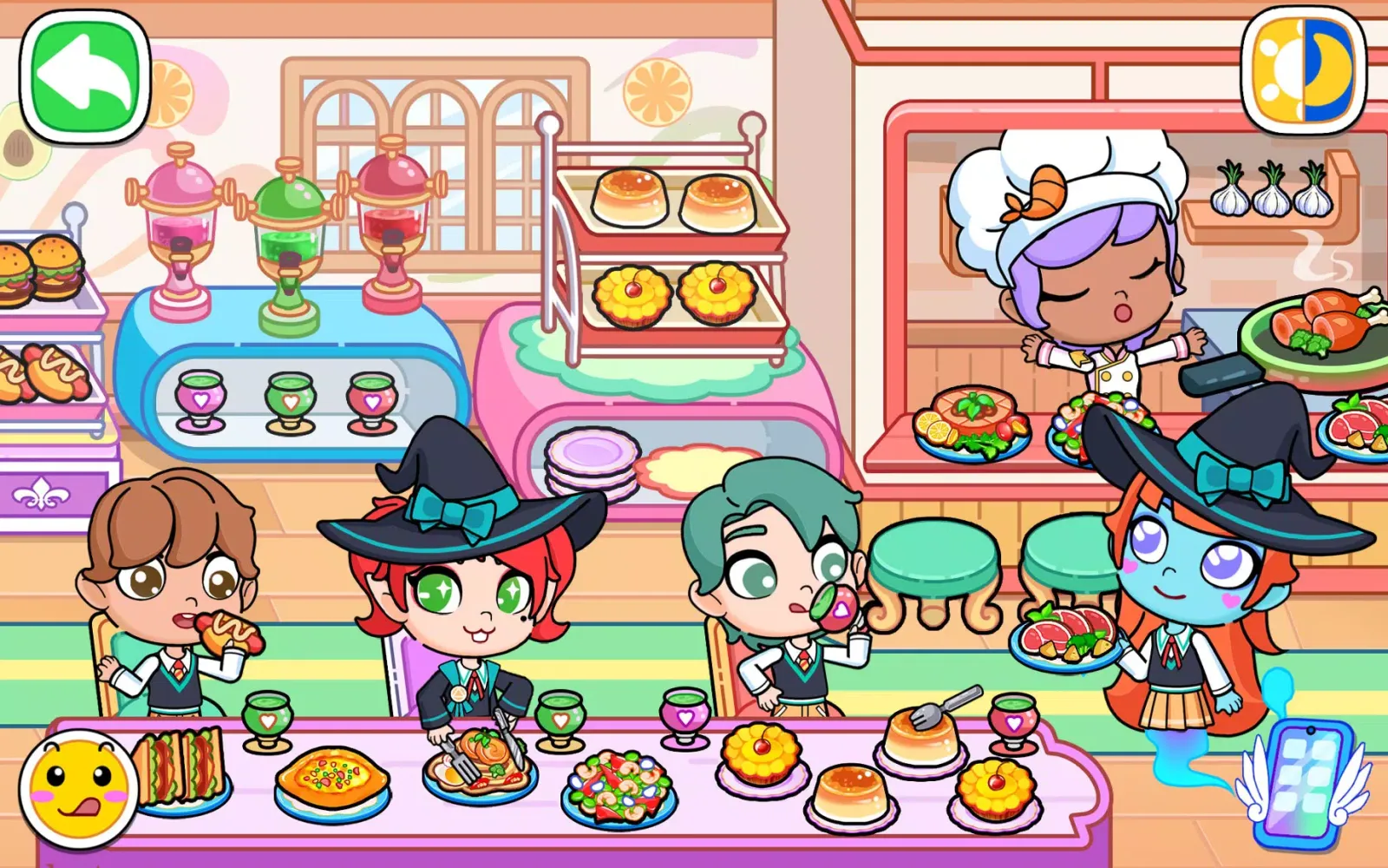 Captures d'écran de Tada World：School Life