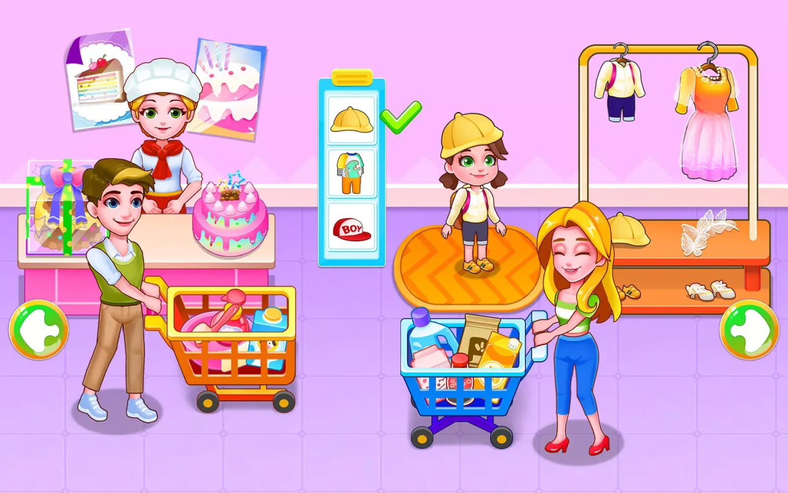 Supermarket Go Shopping Screenshots