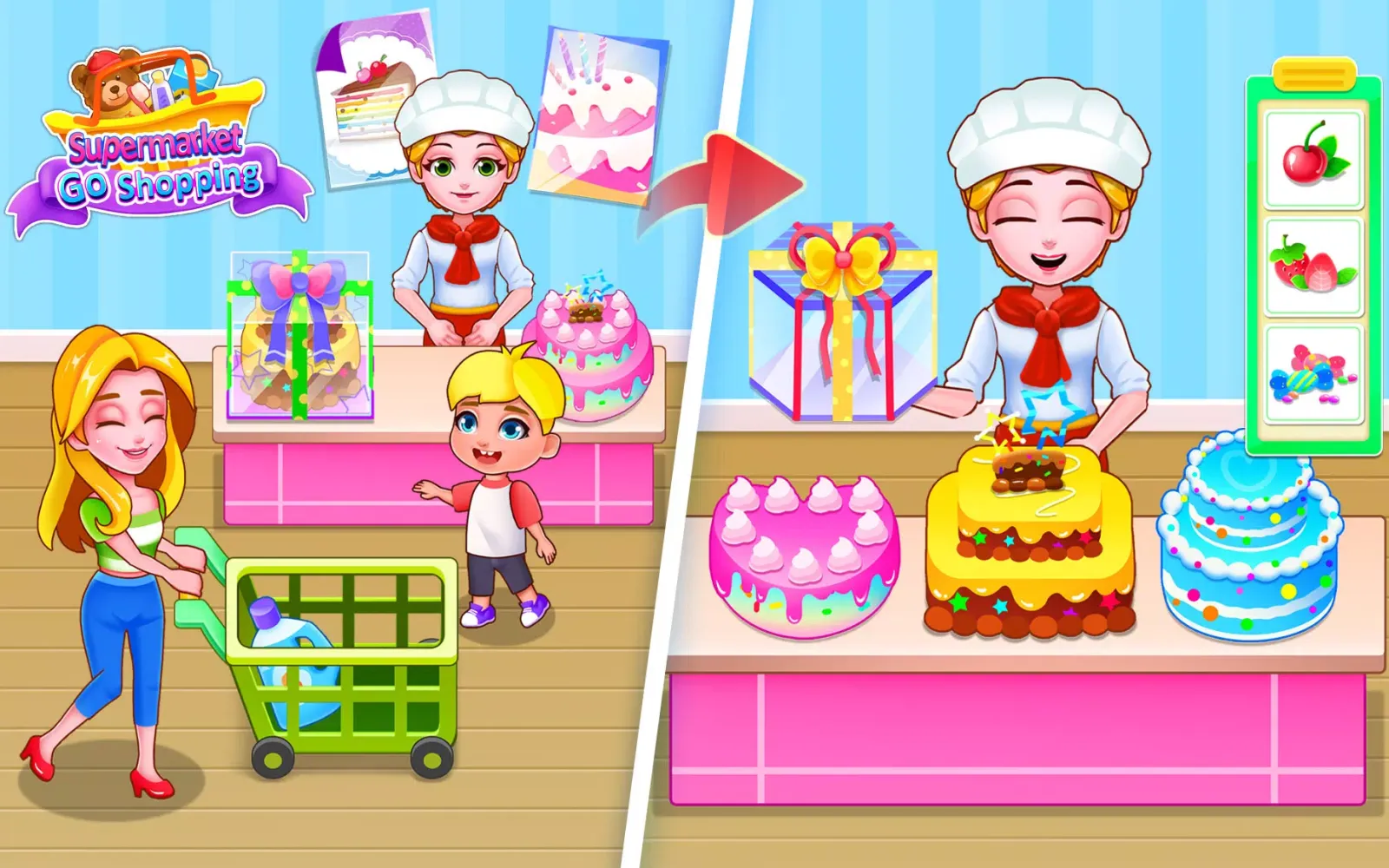 Supermarket Go Shopping Screenshots