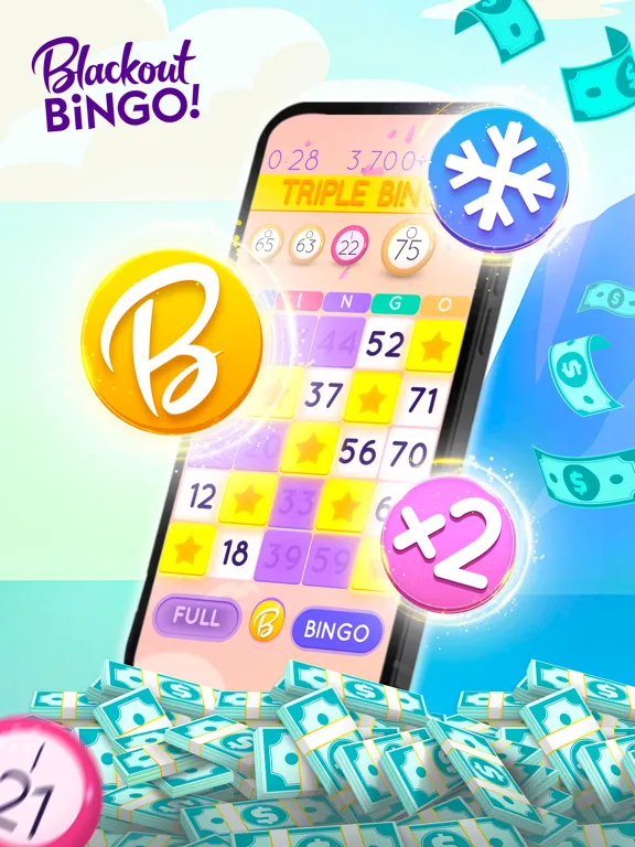 Blackout Bingo - Win Real Cash iPad  سکرین شاٹس