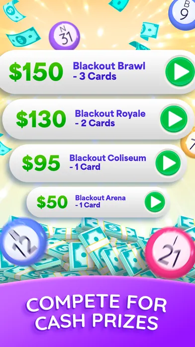 Blackout Bingo - Win Real Cash سکرین شاٹس