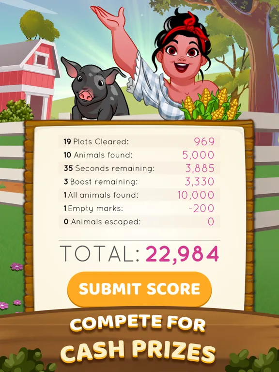 Ảnh chụp màn hình của Farm Sweeper - A Friendly Game iPad 
