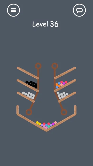 Color Bounce Ball-Pull the pin スクリーンショット