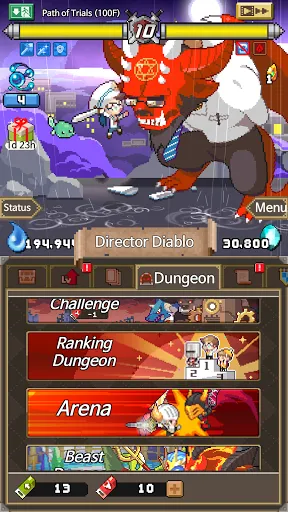 Dungeon Corp. (Idle RPG)應用截圖