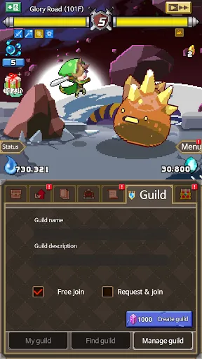 Dungeon Corp. (Idle RPG)應用截圖