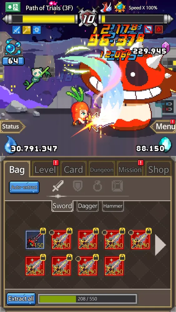 Dungeon Corp. P (Idle RPG)應用截圖