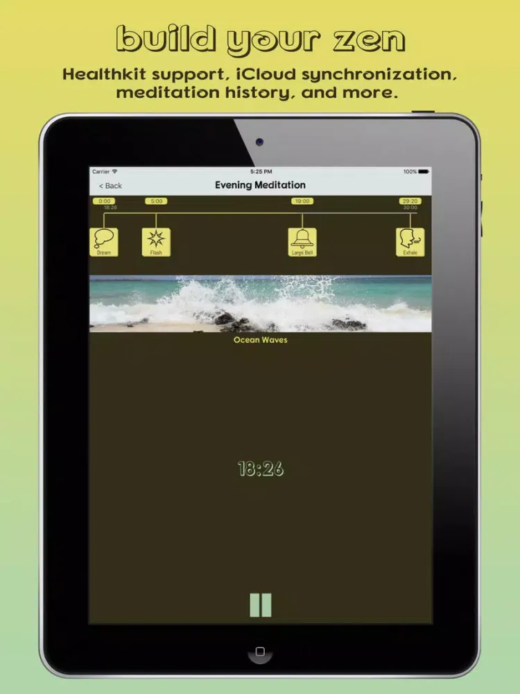 Zen Builder - Meditation & Relaxation Timer iPad  スクリーンショット