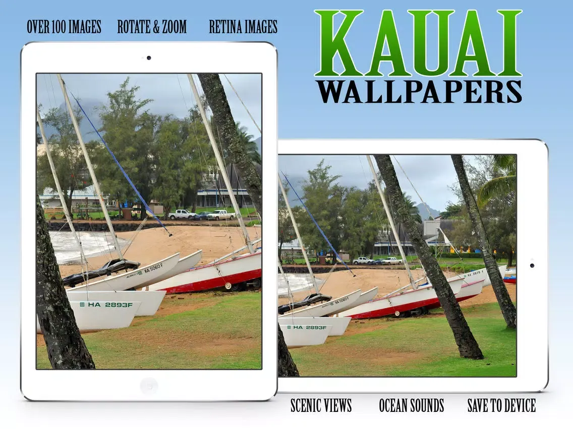 Kauai Wallpaper iPad  Ekran Görüntüleri