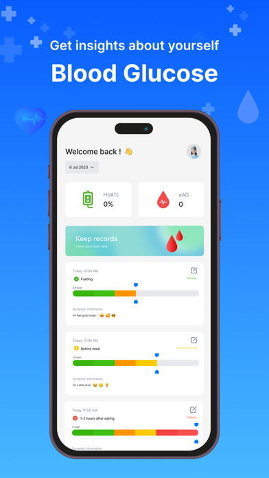 Blood Sugar - Glucose Tracker应用截图