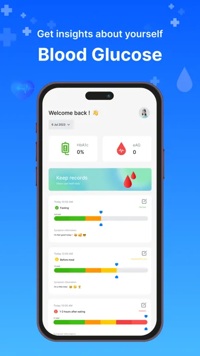 Screenshot di Blood Sugar - Glucose Tracker