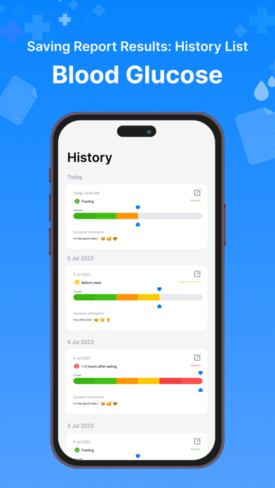 Blood Sugar - Glucose Tracker应用截图