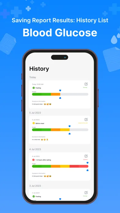 Screenshot di Blood Sugar - Glucose Tracker