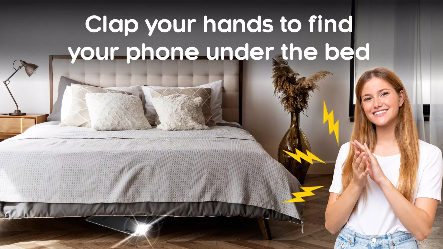 Zrzuty ekranu Find Phone by Clap, Whistle