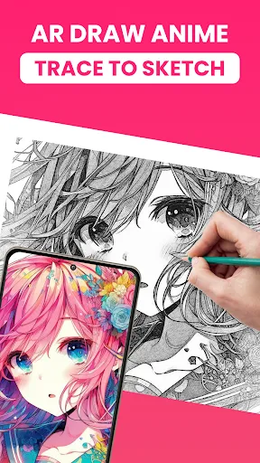 Draw Anime Sketch: AR Draw Ekran Görüntüleri