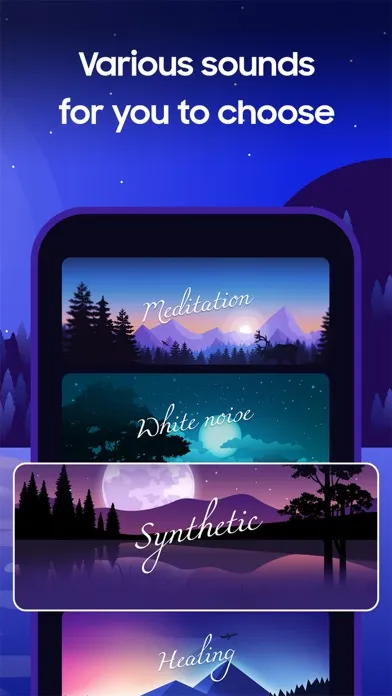 Sleep Sounds White Noise& Rain স্ক্রিনশট