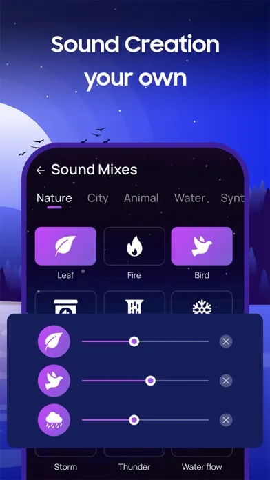 Sleep Sounds White Noise& Rain স্ক্রিনশট
