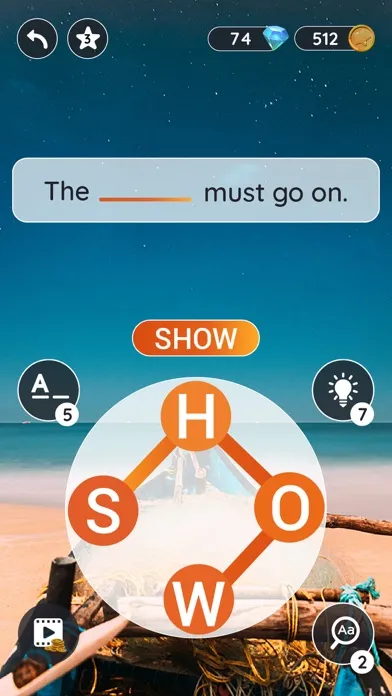 Quotescapes: Word Game应用截图