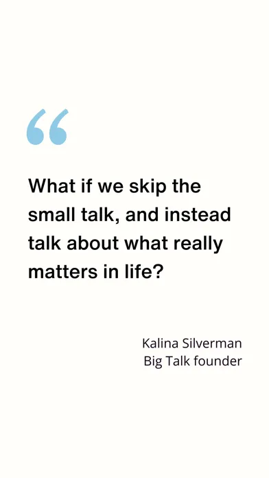 Скриншоты Big Talk: Skip the Small Talk