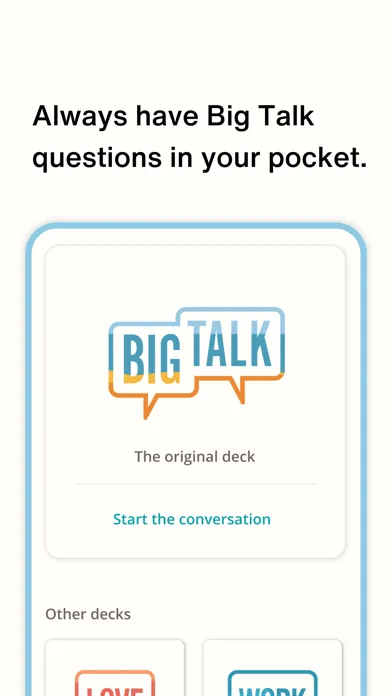 Скриншоты Big Talk: Skip the Small Talk