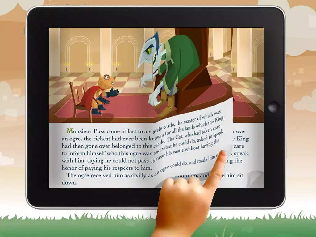 Capturas de tela do Puss in Boots Story for Kids Free iPad 