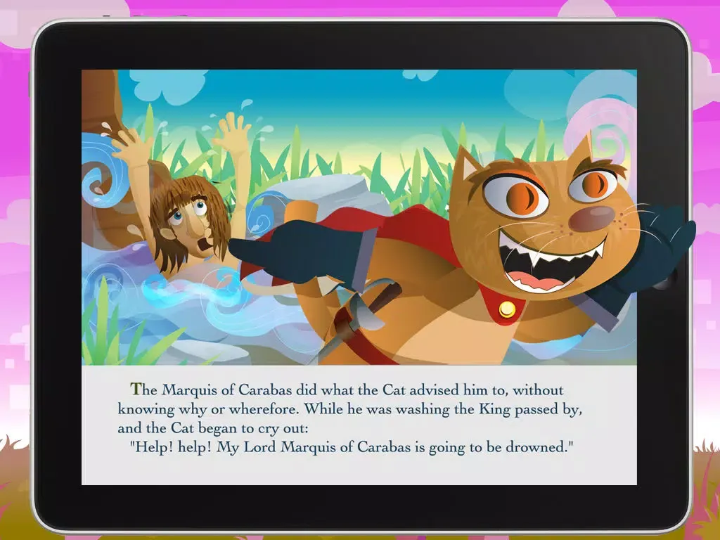Capturas de tela do Puss in Boots Story for Kids Free iPad 