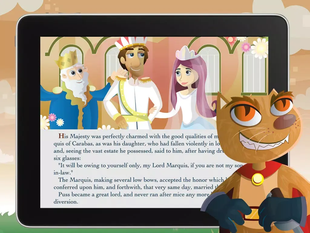 Capturas de tela do Puss in Boots Story for Kids Free iPad 