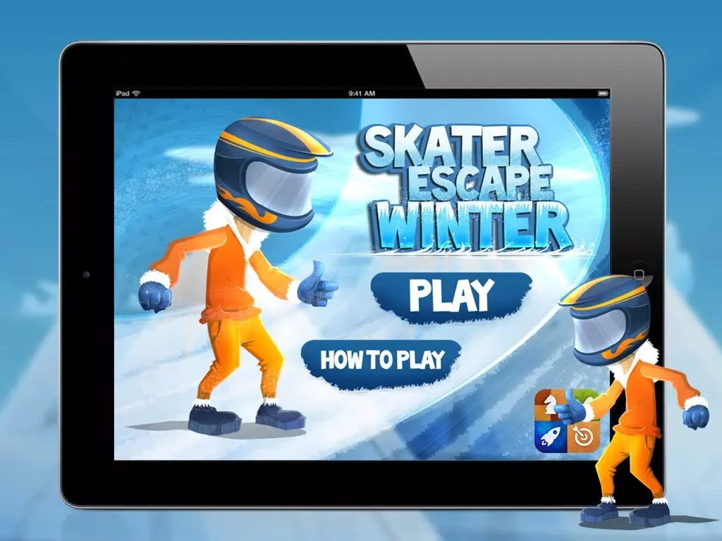 Скриншоты Skater Skape Winter iPad 