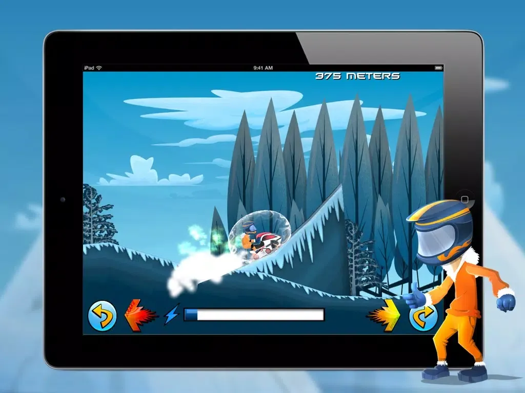 Скриншоты Skater Skape Winter iPad 
