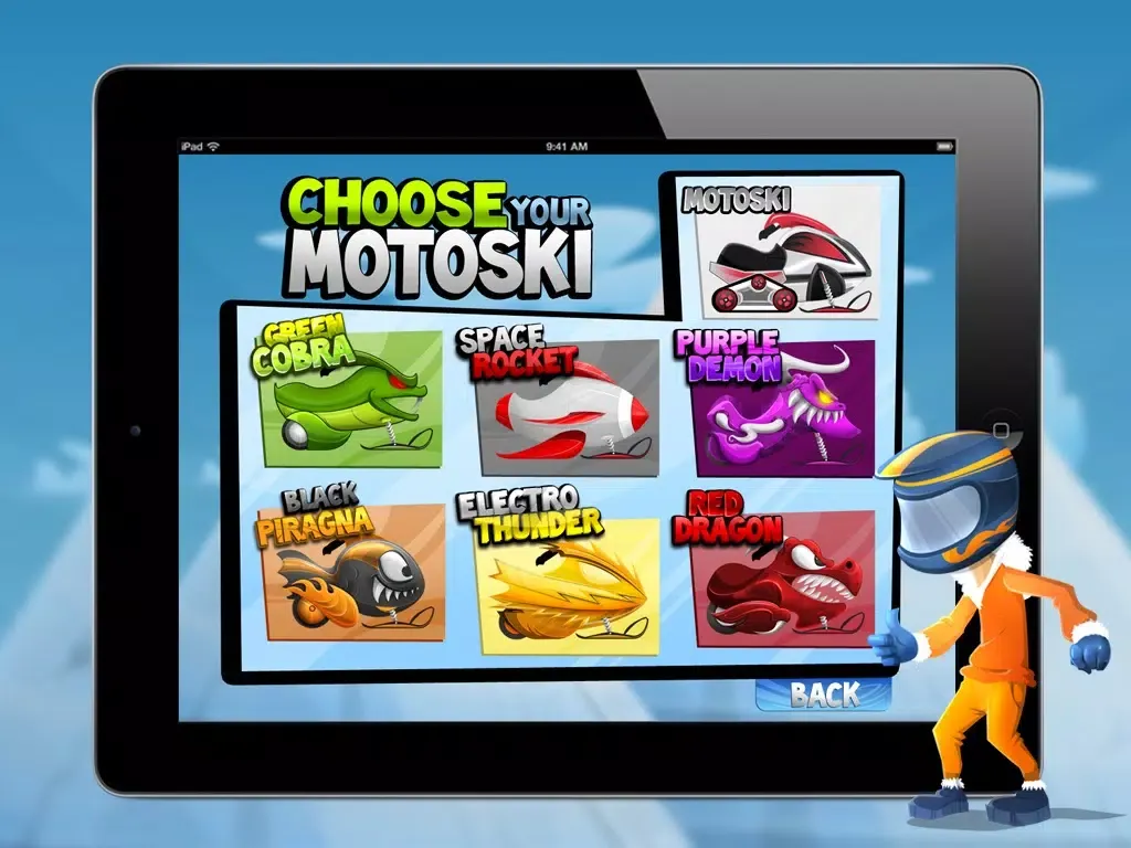 Скриншоты Skater Skape Winter iPad 