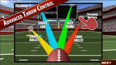 Pocket Passer QB : American Football Sports Game स्क्रीनशॉट