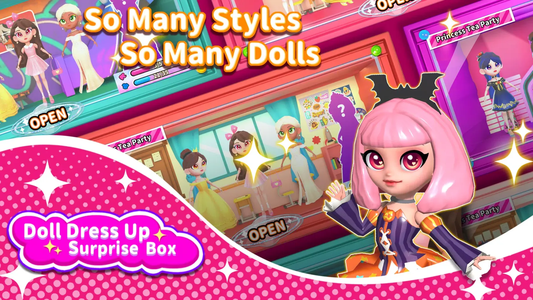 Doll dress up: surprise box Screenshots