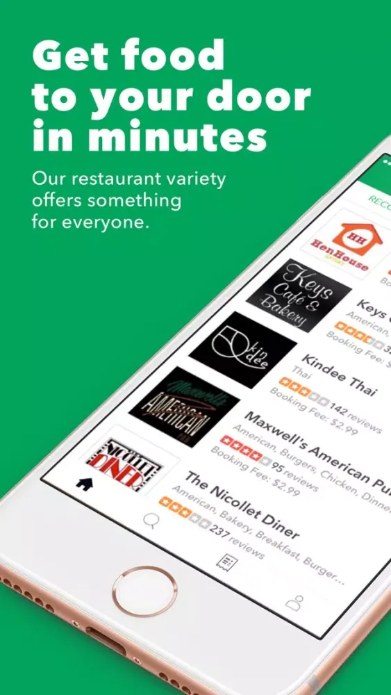Captures d'écran de Boogabites - Food Delivery