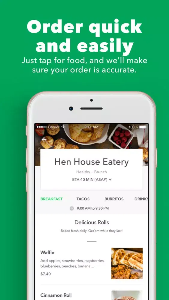 Captures d'écran de Boogabites - Food Delivery