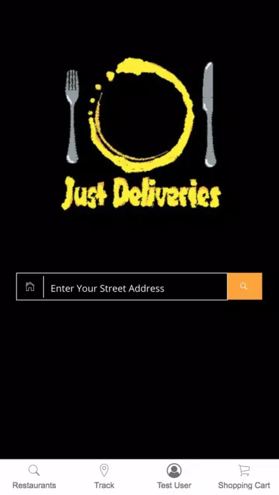 JustDeliveries.net 스크린샷