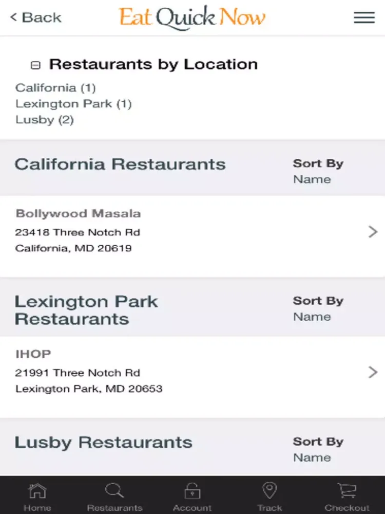 Eat Quick Now Restaurant Delivery Service iPad  スクリーンショット
