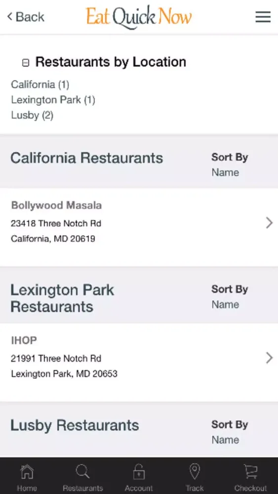 Eat Quick Now Restaurant Delivery Service スクリーンショット