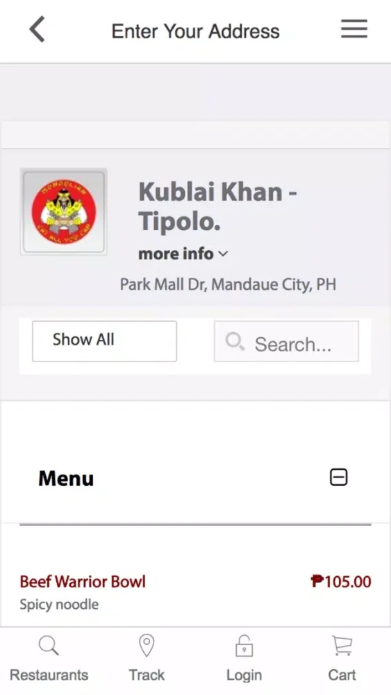twoanyone Delivery Service سکرین شاٹس