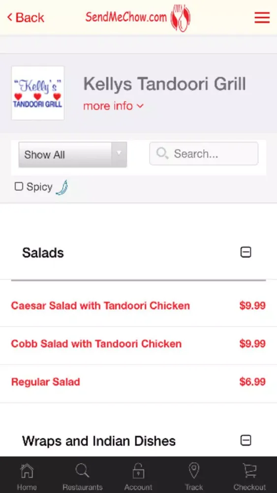 Send Me Chow Restaurant Delivery Service سکرین شاٹس