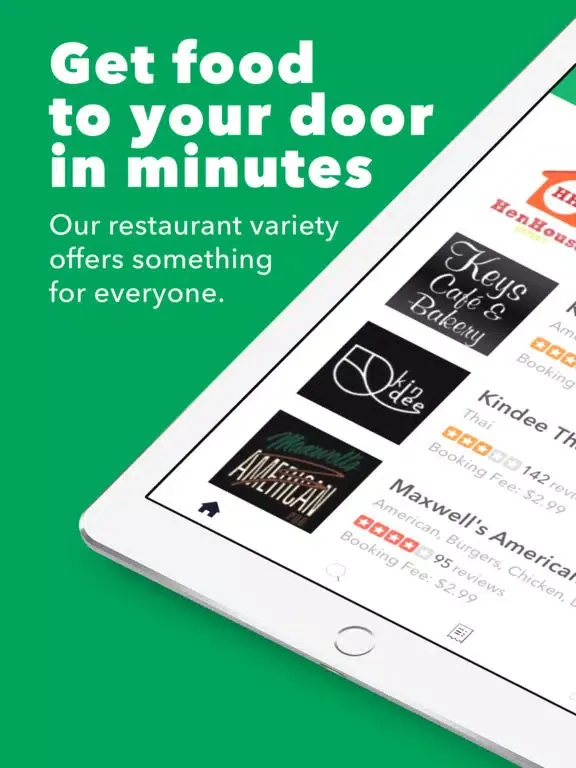 Takeout Hero - Food Delivery iPad  Ekran Görüntüleri