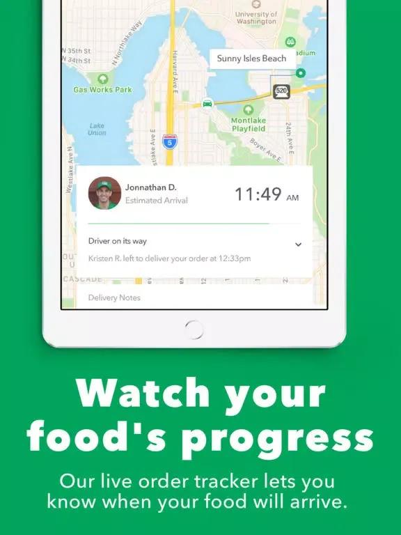 Takeout Hero - Food Delivery iPad  Ekran Görüntüleri