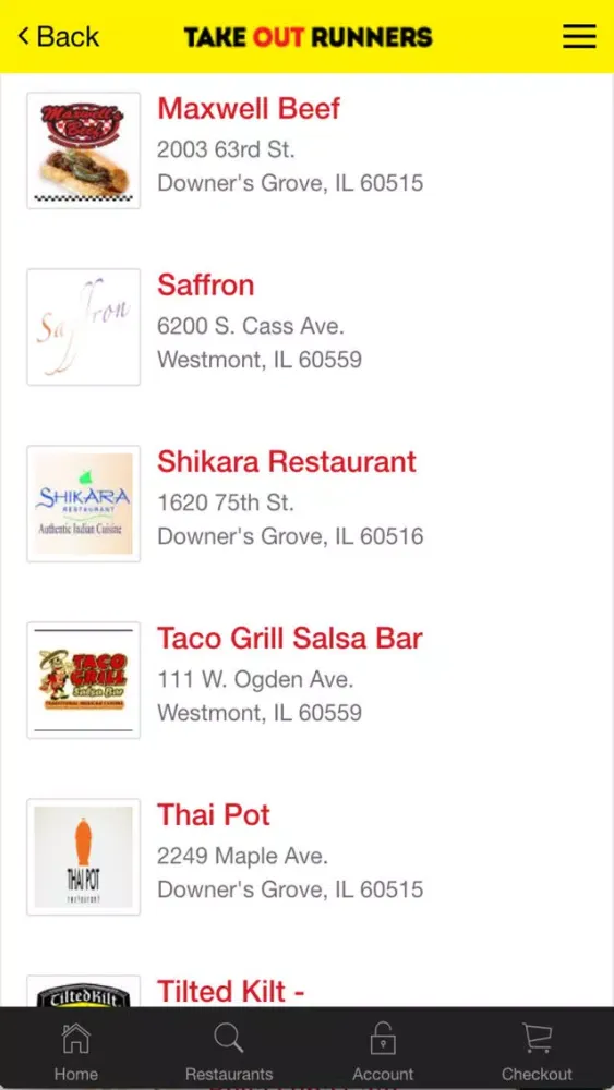 صور Takeout Runners Restaurant Delivery Service